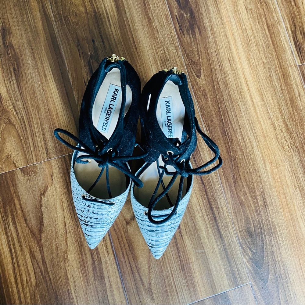 Karl Lagerfeld Paris stilettos 8.5